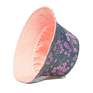 <b>Pink</b> Unisex Cotton Canvas <b>Bucket</b> Hat Solid Color Casual Spring Summer Adult Hat - Product Image 4