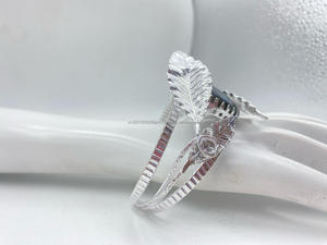 Pulsera de plata ajustable unisex Accesorio de moda elegante y moderno para todas las ocasiones Brazaletes de moda - Product Image 2