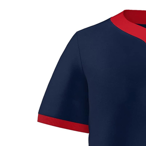 Maillot de baseball imprimé tendance à manches courtes, design personnalisé, col à deux boutons, anti-UV, évacuation de l'humidité, multi-usages - Product Image 3