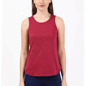 Wholesale Women's Tank <b>Top</b> Custom Made Sleeveless Gym Wear Summer Casual Eco-Friendly Casual Style Tank <b>Top</b> - Product Image 1