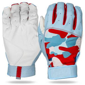 Windproof And Waterproof <b>Batting</b> <b>Gloves</b> Genuine Leather Tending Product With Solid Color <b>Batting</b> <b>Gloves</b> - Product Image 5