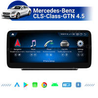 AuCar 10.25''/12.3'' Pemutar Video Mobil Android 13 GPS Navigasi untuk Mercedes-Benz CLS-Class-GTN 4.5 2016-2019 Radio Stereo Mobil