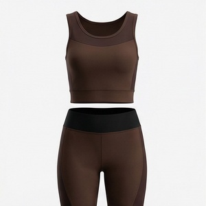 Latest Style <b>Low</b> MOQ Factory Direct Premium High Demanded Ladies Yoga Set Gym Fitness Activewear Sports Apparel Wear - Product Image 1