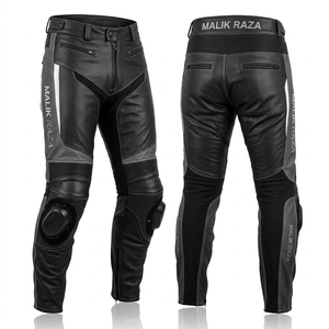 Pantalones de Motocicleta de Cuero Genuino con Medidas Individuales para Hombre y Mujer, Ajuste Personalizado, Equipamiento para Pista de Carreras - Product Image 2
