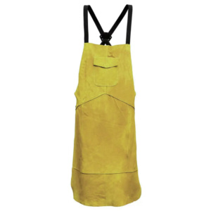 Premium Quality Comfortable Cowhide Split <b>Leather</b> Industrial Safety Welder's <b>Apron</b> Spark Resistant Premium Working Gear - Product Image 2
