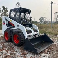 Mini-chargeuse compacte d'occasion Great S130 de 3 tonnes, faible nombre d'heures, modèle 2024, disponible en usine (S70, S66, S76, S86, S570, S450) à vendre