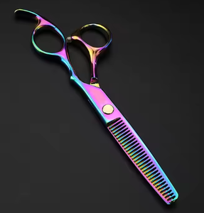 Tijeras de Peluquería de Acero Inoxidable de Alta Calidad, Tijeras de Entresacar, Juego de Herramientas para Corte de Cabello, Tamaño Personalizado - Product Image 4