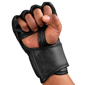 Gants de boxe MMA en cuir demi-doigts pour hommes et femmes, nouveau style, pour entraînement, gants MMA personnalisés - Product Image 3
