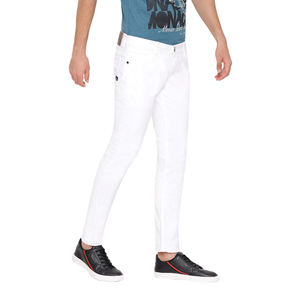 Pantalones vaqueros clásicos de algodón para hombre, corte regular, cómodos, informales, para uso diario, pantalones vaqueros elásticos de algodón, corte ajustado. - Product Image 3