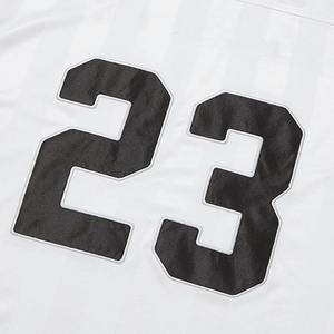 Camiseta de Fútbol Americano Extra Grande Personalizada, Estilo Urbano, Hip Hop Retro, Cuello en V, Estampada, para Hombre, Ropa de Equipo, Secado Rápido - Product Image 4