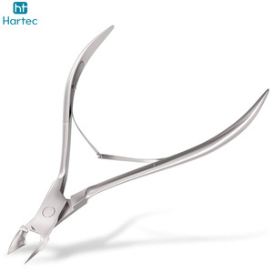 Coupe-cuticules en acier inoxydable durable à forte adhérence, ouverture large, lame tranchante, pour manucure et pédicure, soin des ongles des mains et des pieds - Product Image 2