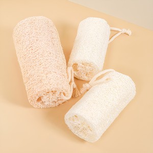 Éponge de douche pour le corps, éponge de bain en loofah vegan, exfoliante pour la peau, vente en gros à prix avantageux - Product Image 1