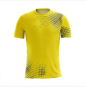 Uniformes de Fútbol para Hombre de Alta Calidad, Conjunto con Estampado por Transferencia de Calor, 100% Poliéster, Manga Corta, Cuello Antibacterial, Personalizado para Equipo - Product Image 1