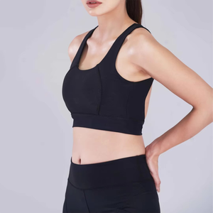 New Arrival High Quality 2-Piece Women's <b>Yoga</b> <b>Set</b> for Gym Wear Running Fitness Workout Suit with Lace Decoration Front Logo - Product Image 6