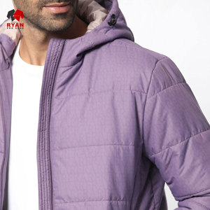 เสื้อแจ็คเก็ตพัฟเฟอร์คุณภาพสูงแบบสั่งทำพิเศษสำหรับผู้ชาย วัยรุ่น และเด็ก  ออกแบบสีและโลโก้ได้ตามต้องการ ป้องกันรอยยับ - Product Image 4