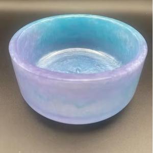 Bol en résine coloré, vaisselle de restaurant, bol à salade en résine époxy, qualité supérieure, nouveau design, provenance Inde. - Product Image 1