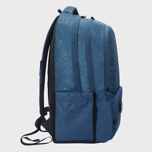 Arctic Fox Cosmonaut Cartoon College-Rucksack, langlebig, wasserdicht, Oxford- und Neopren-Material, abnehmbare Riemen, Reißverschluss - Product Image 4