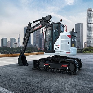 Excavadora de cadenas Hidromek con potente motor diésel, sistema de cucharón de largo alcance, bomba de engranajes y capacidad de 0.02m³ para carreteras, puentes y canteras. - Product Image 2