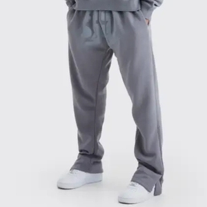 Custom Logo Track Suits French Terry Hoodie Set Mens <b>Blank</b> Heavy <b>Weight</b> Thick Fleece Cotton Oversized Tracksuits for Unisex - Product Image 5