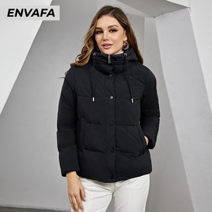 Abrigos de Plumón para Mujer, Chaquetas para Dama, Parkas, Abrigos de Invierno, Parkas Personalizadas con Logotipo, Chaqueta Acolchada Personalizada, ODM al por Mayor - Product Image 1