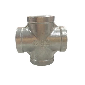 Conexión de Tubería en Cruz de 4 Vías de Acero Inoxidable de 3 Pulgadas de Alta Especificación, Lisa, Personalizada OEM/ODM, Soluciones de Fontanería Marca Chico - Product Image 3