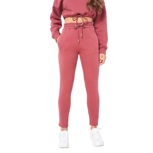 Chándal de manga larga con logotipo personalizado para mujer, conjunto de dos piezas para correr - Product Image 5