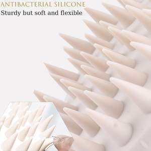 Cepillos de Limpieza de Silicona Zenara con Mango de Plástico - Product Image 3