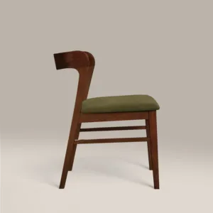 SILLA DE COMEDOR DE MADERA CHISWICK VERDE MUSGO SINTERIOR - Product Image 3