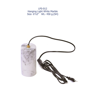 Marble Glow Handcrafted White Marble Decorative Accent Lamp Elegant Wedding Party Home Decor Premium Gift Collection Wholesale - Product Image 2