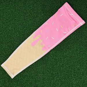 Manguito de compresión para brazo de béisbol juvenil, sublimado, protección contra la humedad, poliéster UPF50+, equipo deportivo largo, EE. UU. Europa - Product Image 1