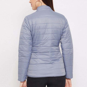 Veste matelassée légère pour femmes grandes tailles, design personnalisé OEM, doudounes matelassées pour femmes, veste d'hiver matelassée pour femmes, shackets - Product Image 4