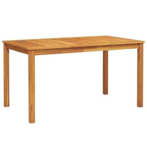 Juego de comedor de jardín plegable de madera maciza de acacia marrón de 7 piezas - Product Image 5