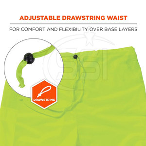 Pantalon de travail de sécurité pour applications professionnelles, ANSI Classe 2, imperméable, confortable, avec poches fonctionnelles, logo personnalisé - Product Image 6