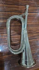 Trompeta de Latón Resistente Obexa con Acabado Plateado |   Corneta de Señalización para Desfiles de Scouts y Cadetes con Válvula de Pistón Giratorio y Estuche de Transporte - Product Image 2
