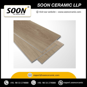พื้นไวนิล SOON CERAMIC LLP แบบคลิ๊กล็อค ป้องกันน้ำ ผิวเรียบ รูปทรงสี่เหลี่ยมผืนผ้า ความกว้างปานกลาง สำหรับใช้ภายในอาคาร - Product Image 3