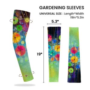 Manchon de bras personnalisé pour femme, respirant, anti-UV, amincissant, pour le cyclisme, la conduite estivale et la protection solaire - Product Image 2