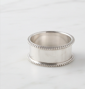 <b>Napkin</b> Rings Stainless Steel Metal <b>Silver</b> Glossy Finishing Suitable For Table Decoration Kitchen Item - Product Image 1