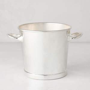 Cubo de hielo metálico de lujo para enfriar vino, champán y cerveza, enfriador de bebidas duradero, perfecto para la cocina del hogar. - Product Image 1