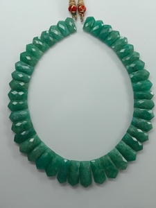 Collar de Amazonita de la Mejor Calidad 2026, Azul y Verde, con Piedras Preciosas Facetadas de Forma Elegante, para Joyería de Moda Femenina - Product Image 4