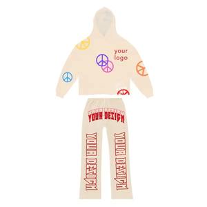 Conjunto Deportivo Informal Ligero de 2 Piezas, Diseño Personalizado Premium, Transpirable, de Alta Calidad, 100% Algodón - Product Image 3