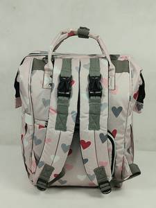 Large Capacity Printed <b>Travel</b> <b>Backpack</b> <b>for</b> <b>Women</b>, Multi-Compartment Casual Daypack with Front Pocket, Top Handle and Adjustable - Product Image 3