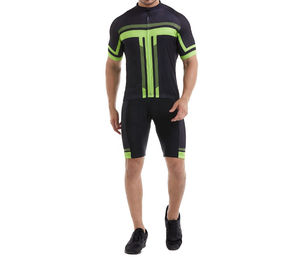 Nouvel ensemble de cyclisme personnalisé pour hommes, respirant, écologique et coupe-vent, avec motif sur mesure par une équipe de technologie professionnelle - Product Image 4