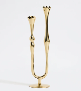 Ensemble de 3 bougeoirs coniques en aluminium avec couvercle Acube Industries, décoration d'intérieur, fabrication artisanale, luxe, Noël, mariage, dîner, fête - Product Image 3