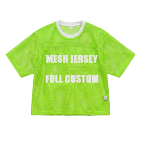 <b>Women</b> Training jersey <b>Mesh</b> Jersey Custom Breathable Short Sleeve Crew Neck Unisex football jersey Soccer Apparel Adult - Product Image 3