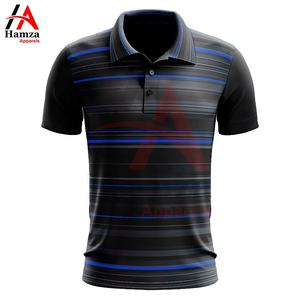 Elegante Rayas Negras para Camisas Hechas de 200 Gramos de Poliéster Suave - Cuello de Punto con Estampado Transpirable Colores Personalizables - Product Image 5