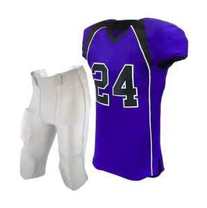 Uniforme de Fútbol Americano de Alta Calidad en Color Sólido, 100% Poliéster, Uniforme de Fútbol Americano para Equipos, Diferentes Colores y Tallas - Product Image 2