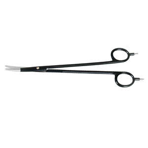 Ciseaux chirurgicaux Metzenbaum de 18 cm, revêtement noir, acier inoxydable de qualité médicale, outil de dissection pour une chirurgie précise des tissus mous - Product Image 2