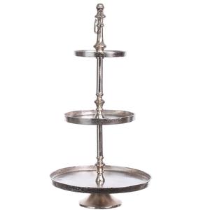 Support à gâteau en acier inoxydable brillant, table de dessert de mariage, plateau à gâteau créatif pour fête d'anniversaire, non toxique, facile à nettoyer - Product Image 6