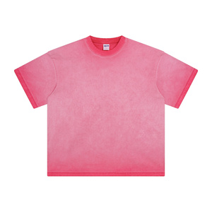 เสื้อยืดวินเทจคุณภาพสูง ผ้าฝ้าย 100% คอหนา ปักลาย พิมพ์ลาย ออกแบบโลโก้ สำหรับผู้ชายและผู้หญิง - Product Image 2