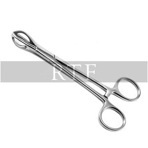 Fórceps de Cirugía Veterinaria de carril crudo a fino, pinzas rectas manuales de acero inoxidable de 16cm, instrumentos quirúrgicos - Product Image 3